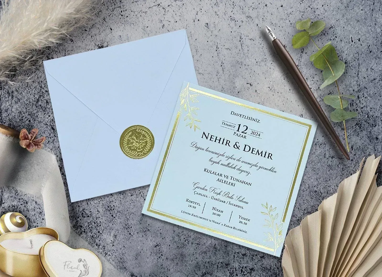 7069 Elegance Yeni Davetiye
