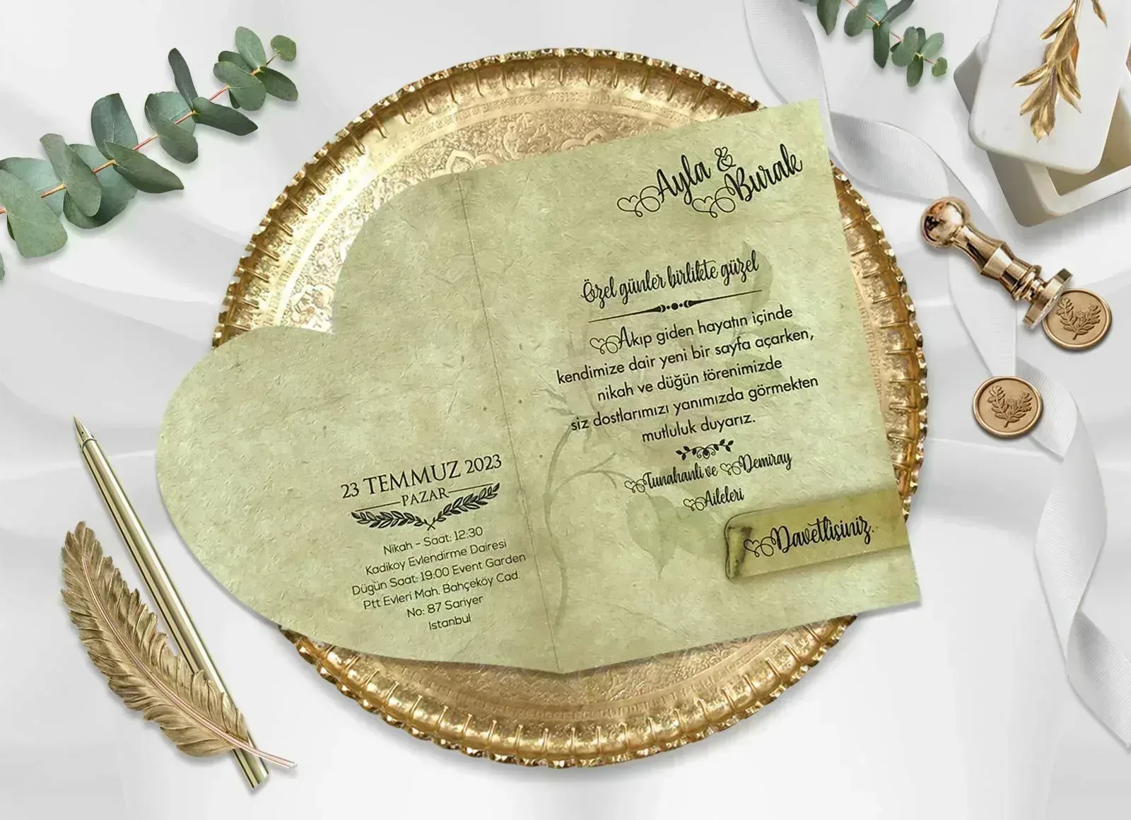 4068 Charisma Mia Davetiye