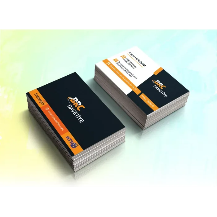 CYM Çift Yön Baskılı Kartvizit